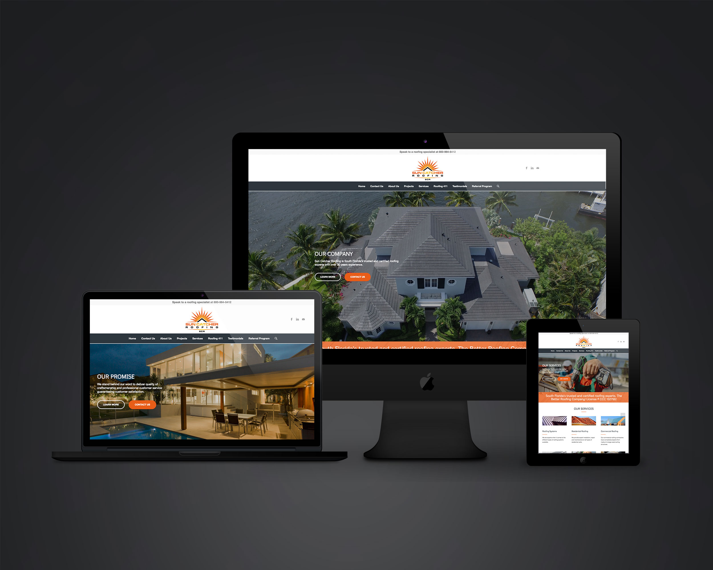 Roofing Website